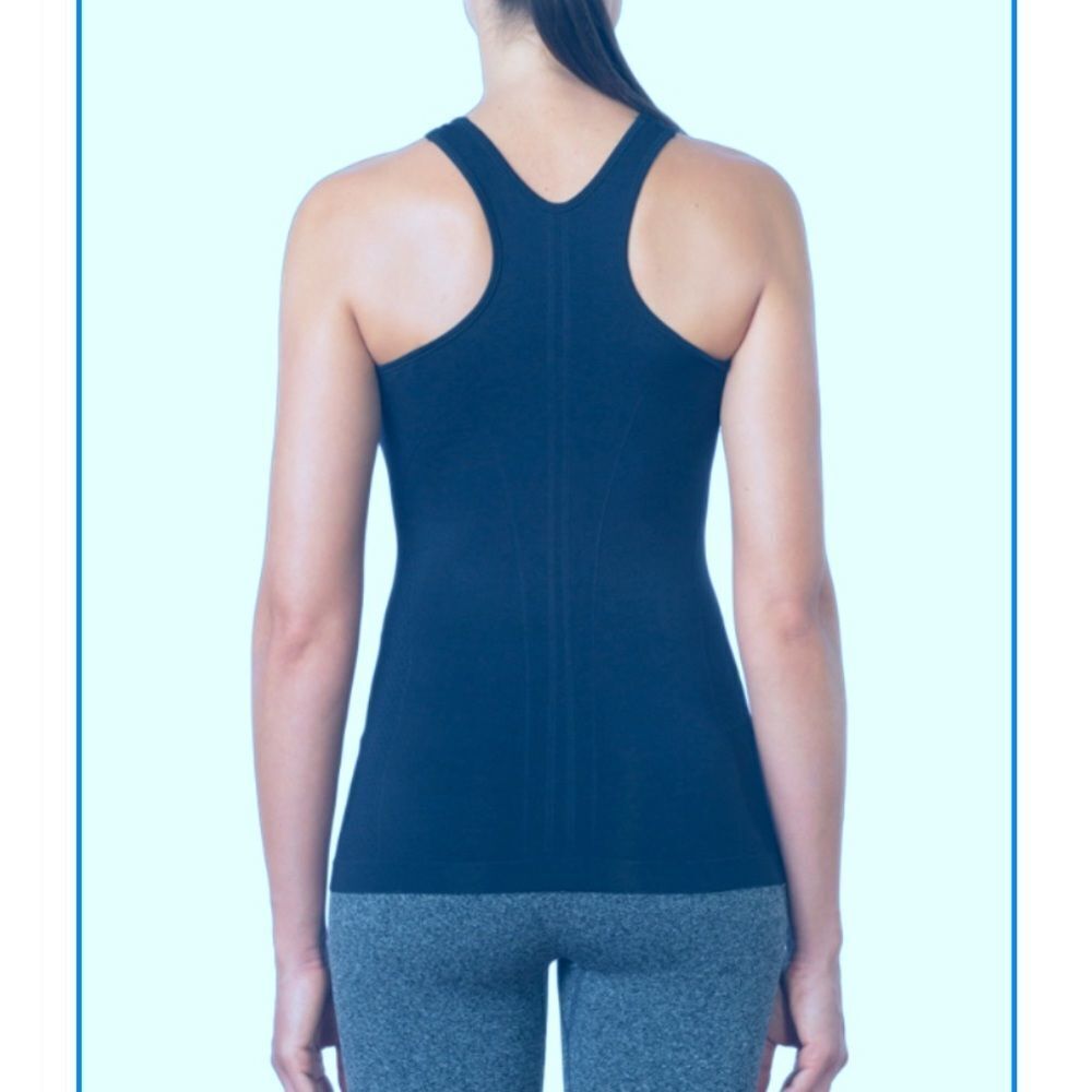 MPG Blue Racer Back Athletic Tank Top